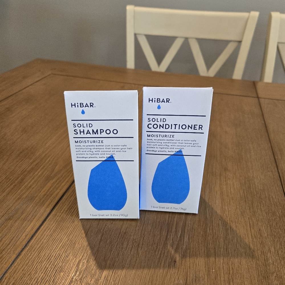 HiBar Shampoo And Conditioner